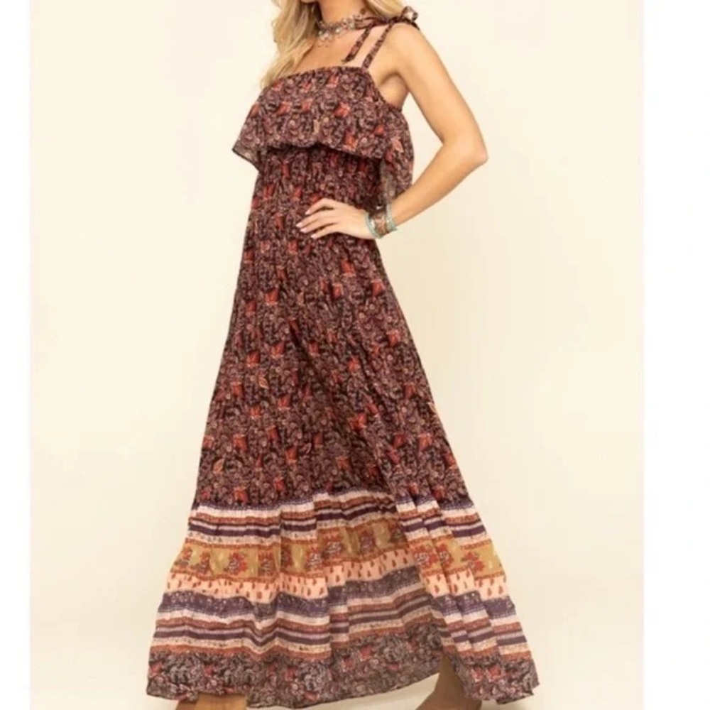 Free People Tangier Printed Maxi Dress